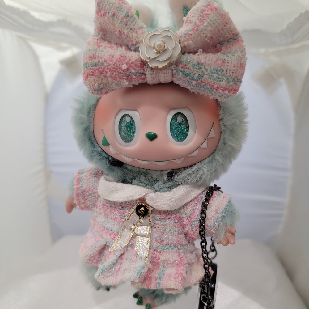 Labubu Clothes Set dress with Bow #42 - Picture 2 of 3